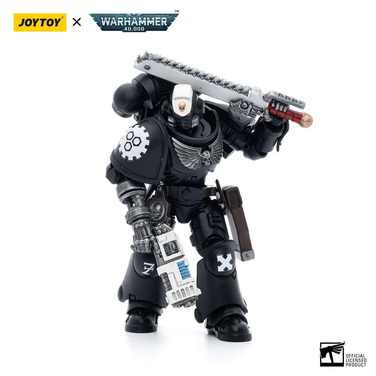Warhammer 40k Iron Hands Assault Intercessors Sergeant Kalock (1/18th Scale)